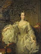 TISCHBEIN, Johann Heinrich Wilhelm Portrait of Mary of Great Britain Germany oil painting artist